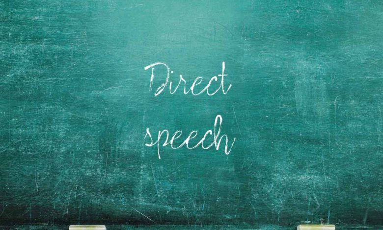 direct speech